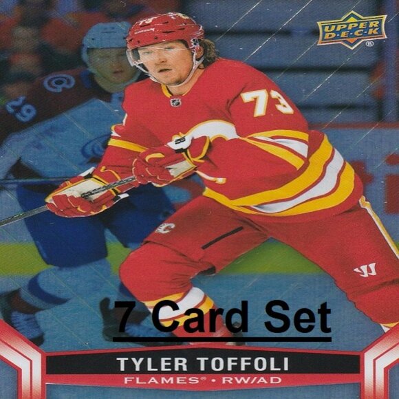 Tyler Toffoli NHL Hockey Card Collection - 7 Card Set - Flames/Kings/Canadiens - Picture 1 of 8